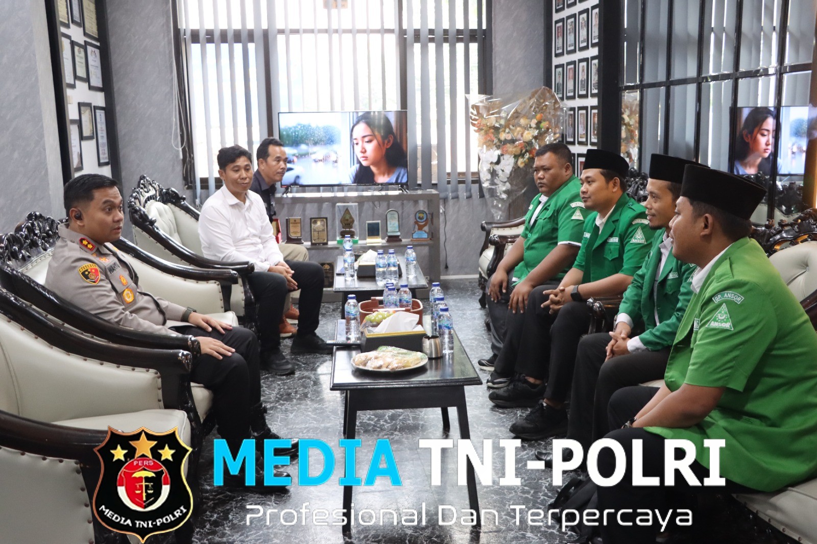 Polres Wonogiri Perkuat Sinergi dengan GP Ansor, Jaga Kamtibmas dan Kebersamaan