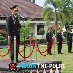Gelar Upacara Hari Kesadaran Nasional, Kapolres Lampung Utara Berikan Tanda Kehormatan dari Presiden kepada Personel