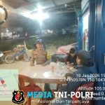 Patroli Malam Humanis, Polisi Temui Warga dan Sampaikan Himbauan Kamtibmas