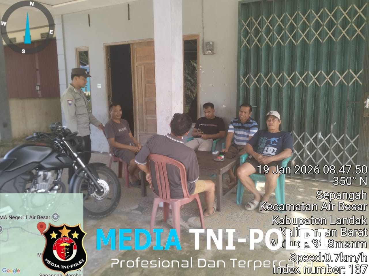 Patroli Siang, Polisi Ajak Masyarakat Aktif Cegah Kejahatan