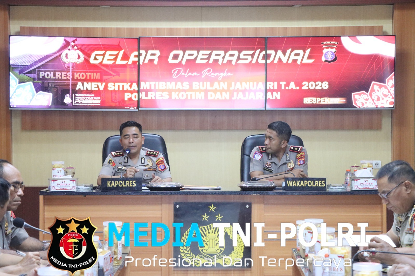 Kapolres Kotim Pimpin GO Dan Sampaikan Beberapa Atensi Pelaksanaan Tugas