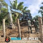 Akses Warga Terputus Akibat Banjir, TNI Pasang Jembatan Bailey Darurat di Matang Serdang