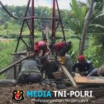 Kodim 0818 Malang-Batu Menembus Hujan Dan Lumpur Demi Jembatan Gantung Garuda Desa Ternyang