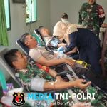 Kodim 0402/OKI-OI Gelar Donor Darah Peringati HUT ke-80 Persit
