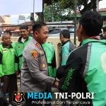 Kapolres Serang AKBP Andri Kurniawan Melaksanakan Kegiatan Silaturahmi Dengan Komunitas Ojek Online (0jol)