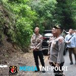 Pastikan Keselamatan Warga, Kapolres Batu Tinjau Lokasi Bencana Longsor Payung 2