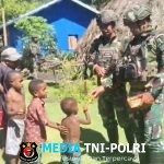 Binter Humanis Papua Satgas Yonif 521/DY Semangat kebersamaan Kasih Sayang dan kepedulian di Tanah Papua