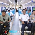 Pastikan Keamanan dan Keselamatan Mudik, Kapolres Wonogiri Cek Jalur KA Bathara Kresna