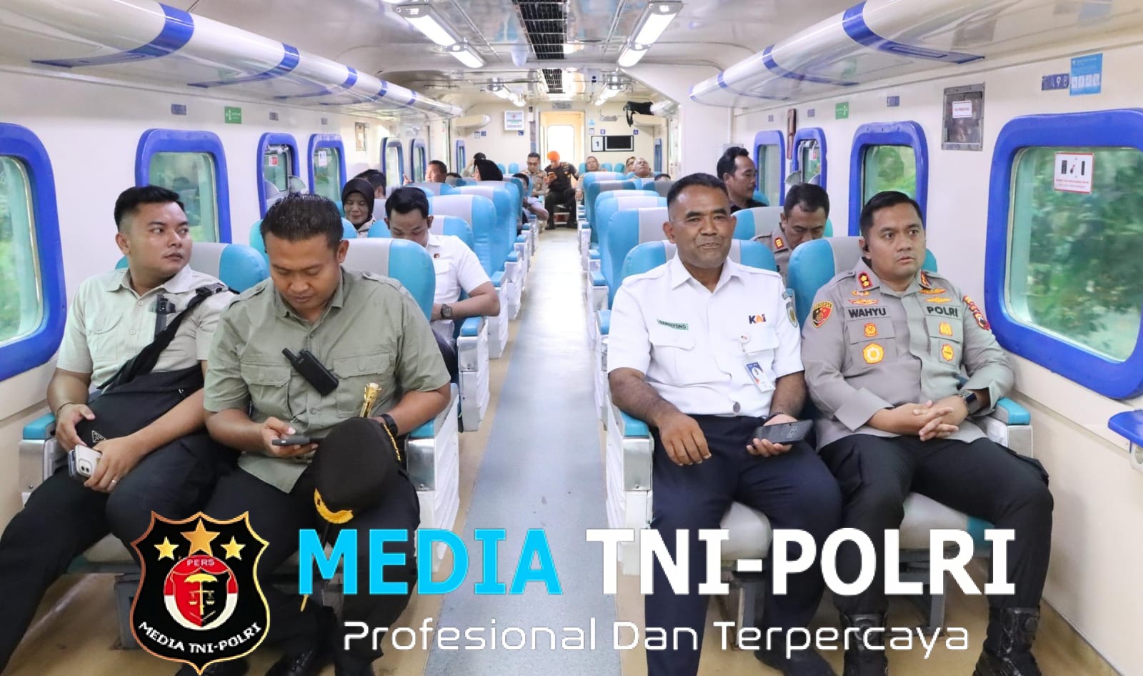 Pastikan Keamanan dan Keselamatan Mudik, Kapolres Wonogiri Cek Jalur KA Bathara Kresna