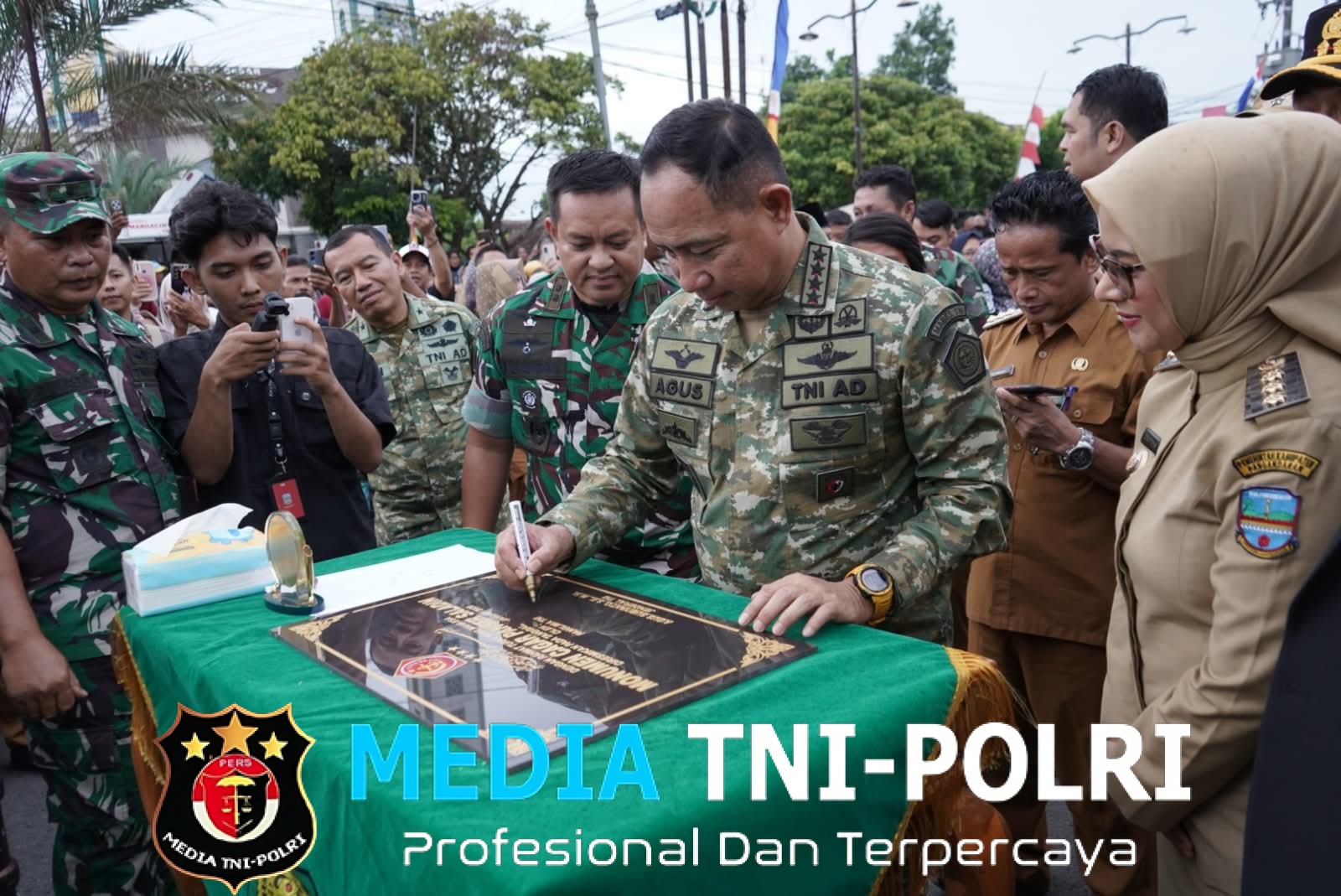 Panglima TNI Resmikan Monumen Panser Saladin, Tumbuhkan Semangat Nasionalisme Masyarakat Cijulang