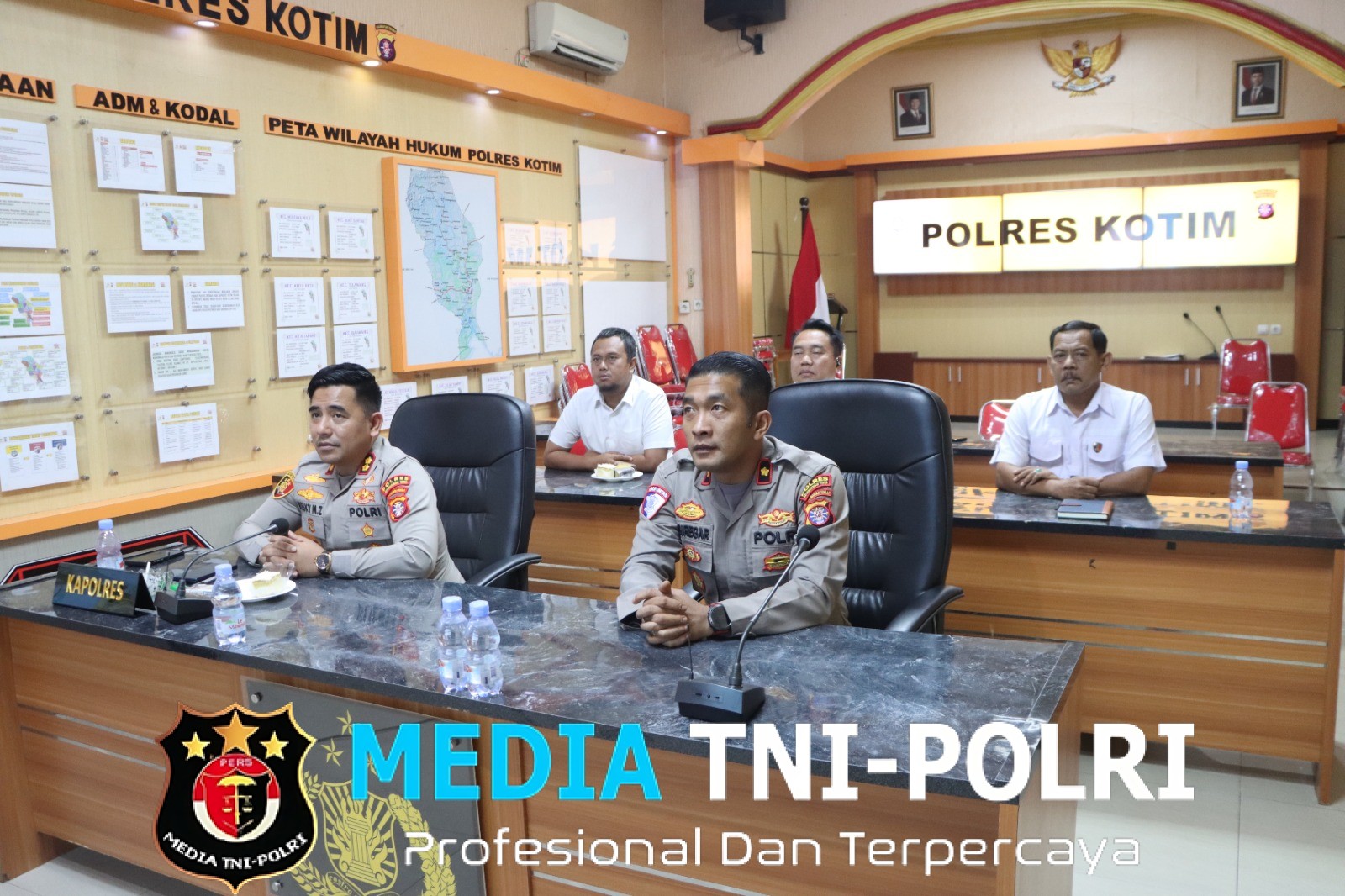Polres Kotim Ikuti Launching Direktorat PPA dan PPO Polda dan Polres, Via Zoom Meeting