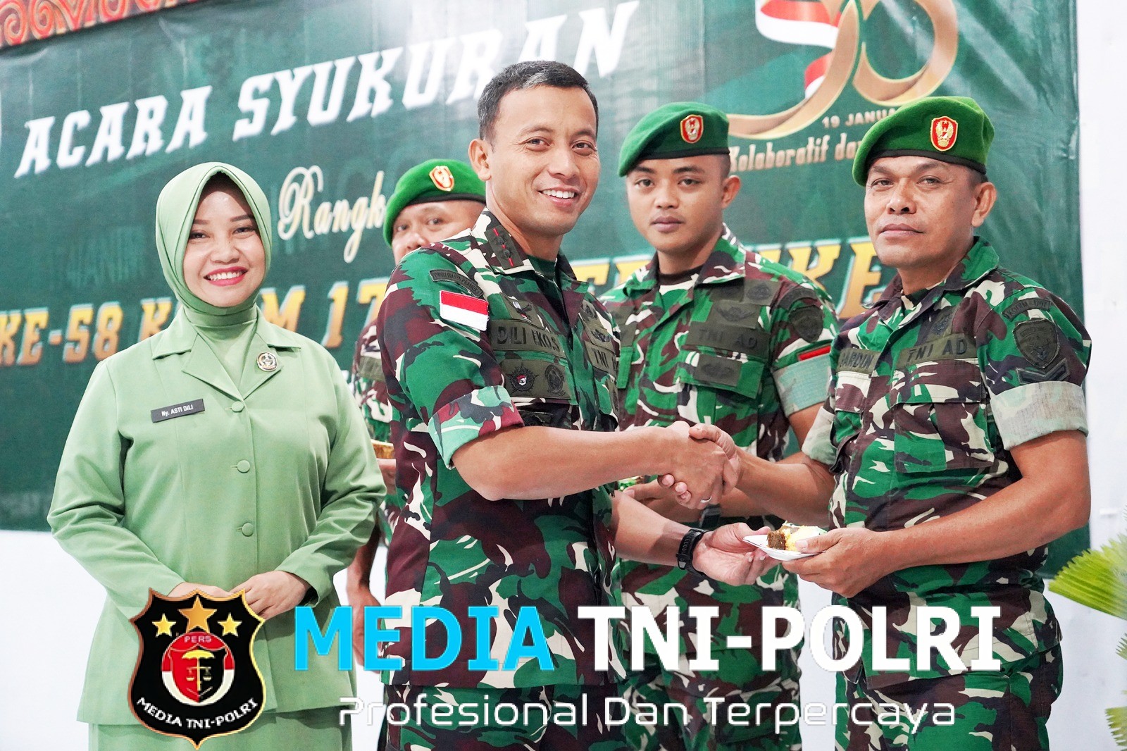 Kodim 1707/Merauke Gelar Syukuran HUT ke-58, Perkuat Sinergi dan Pengabdian Kepada Rakyat