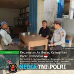 Pererat Silaturahmi, Polisi Duduk Bersama Warga di Kecamatan Air Besar