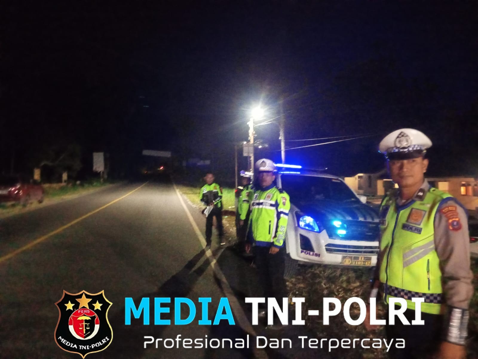 Lewat Patroli hingga Media Sosial, Kanit Gakkum Polres Simalungun Gencarkan Imbauan Cegah Laka Lantas di Jalur Rawan