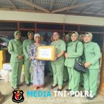 Wujud Kepedulian, Persit KCK Cabang XXXII Kodim 0818 Salurkan Bantuan untuk Warga Difabel di Pagelaran