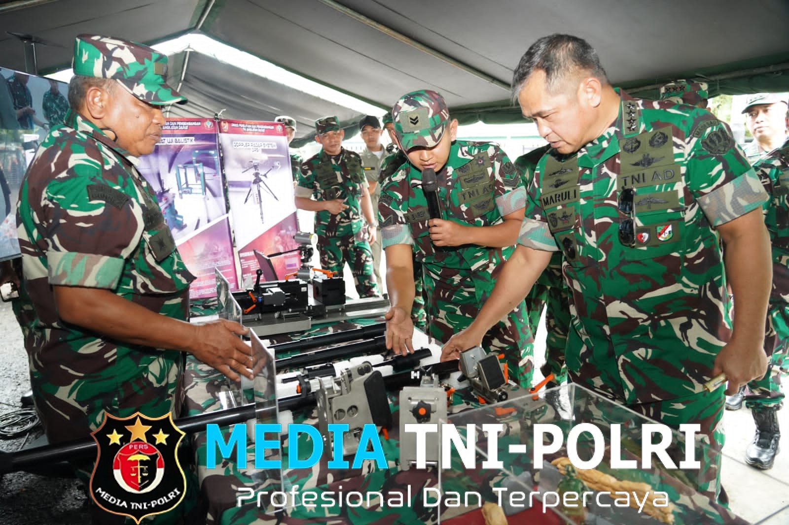 Kasad Tinjau Inovasi Litbanghan TNI AD, Fokus Penguatan Latihan dan Operasi