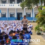 Sat Binmas Polres OKI Gelar Sosialisasi dan Penyuluhan Kamtibmas di SMP Negeri 1 Kayuagung