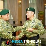 Penyerahan Jabatan Danbrigif 6 Kostrad Kolonel Fardin Wardhana Resmi Digantikan Letkol Fajar Akhirudin