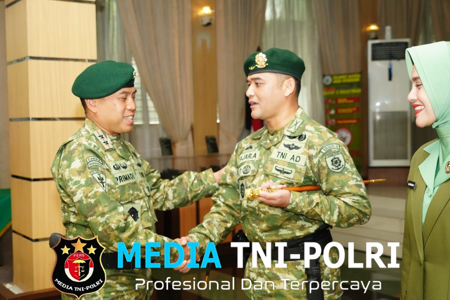 Penyerahan Jabatan Danbrigif 6 Kostrad Kolonel Fardin Wardhana Resmi Digantikan Letkol Fajar Akhirudin