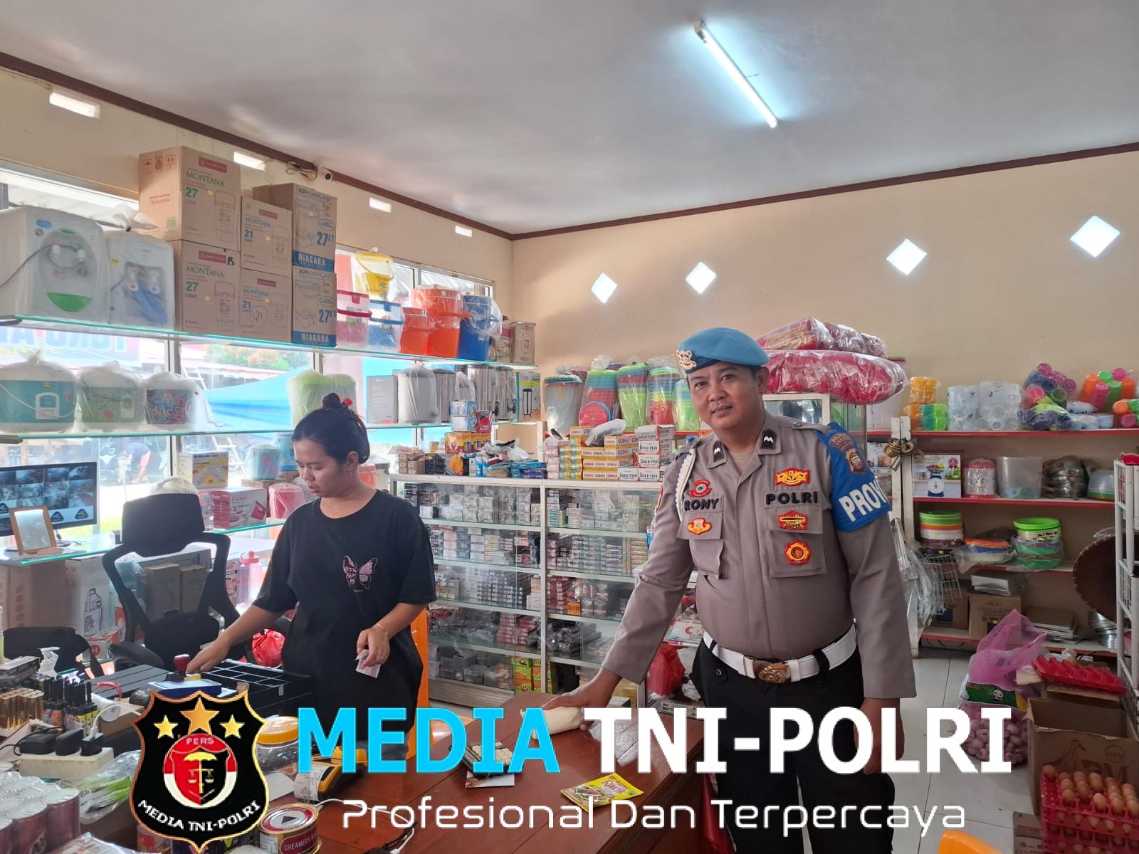 Patroli Siang Polsek Kuala Behe, Wujudkan Rasa Aman di Tengah Masyarakat