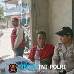 Dekat dengan Masyarakat, Polisi Sengah Temila Lakukan Patroli Humanis
