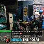 Cegah Kriminalitas, Polsek Air Besar Gencarkan Patroli Malam