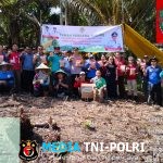 Sinergi Polri dan Pemerintah Desa, Jagung Serentak Ditanam di Lahan BUMDes Simpang Kasturi