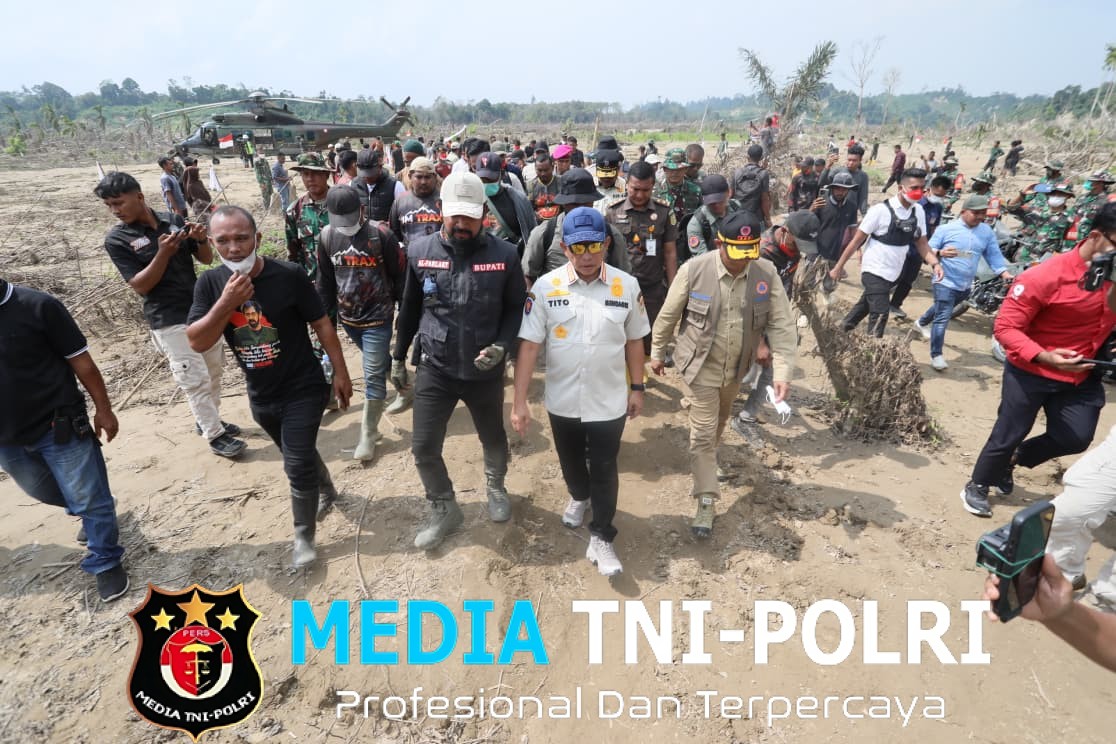 Kasatgas Tito Dorong Pembukaan Akses dan Penataan Hunian Pascabencana di Aceh Timur