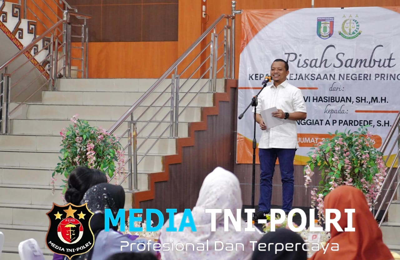 Pisah Sambut Kajari Pringsewu, Bupati Riyanto Pamungkas Ajak Perkuat Sinergi Wujudkan Pringsewu Makmur