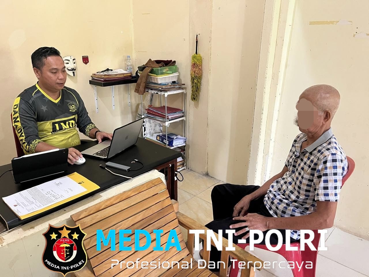 Satreskrim Polres Landak Tangkap Tersangka Perkosaan TKP kec. Mandor