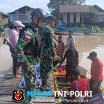 Pos Tomor Satgas Yonif 123/Rajawali Bantu Mama Papua Jalani Persalinan  ‎