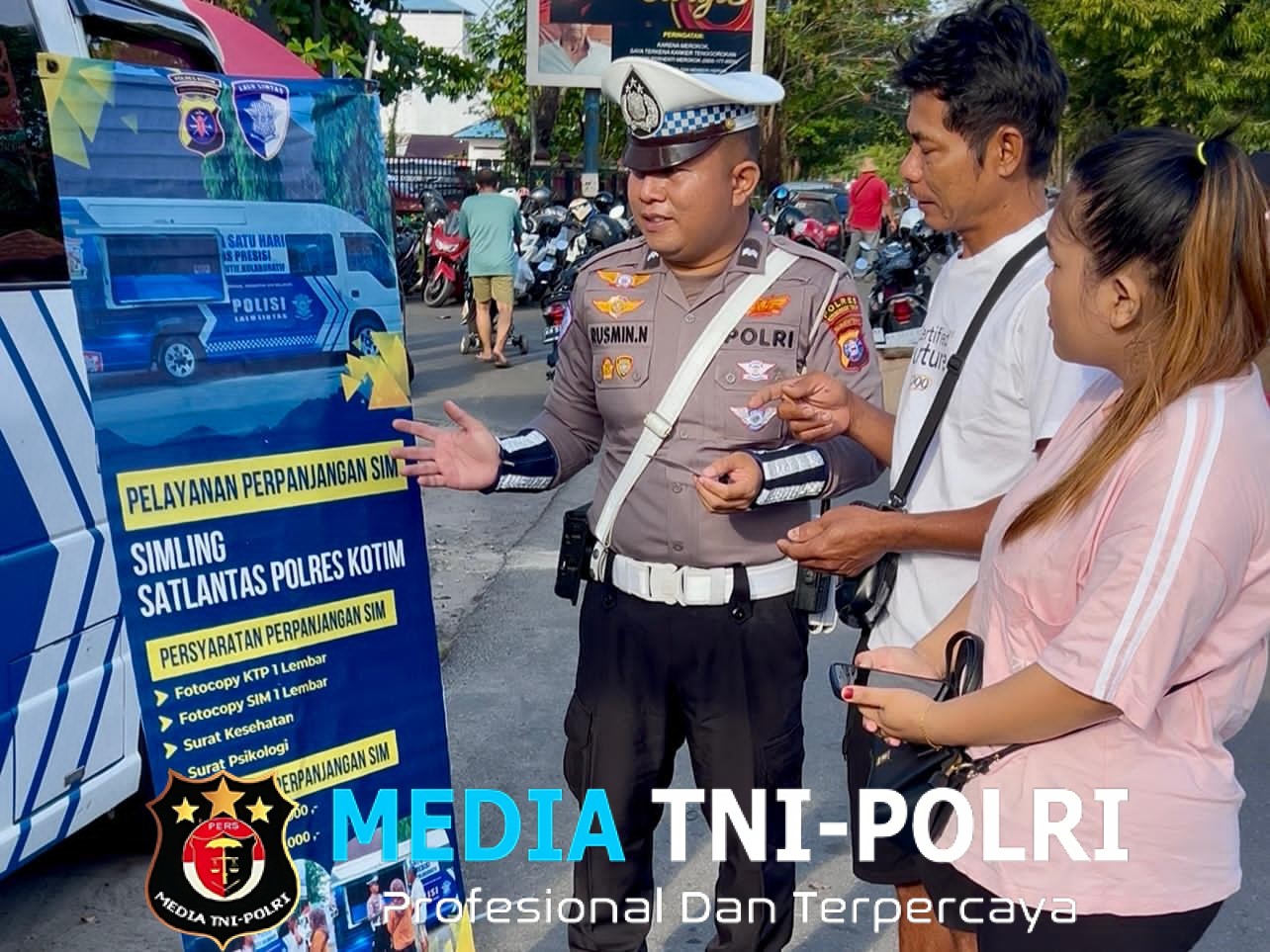 Sat Lantas Polres Kotim Berikan Pelayanan SIM dan Samsat Keliling