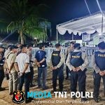Pastikan Aman Kondusif, Personel Gabungan Amankan Tasyakuran dan Hiburan Rakyat di Srisawahan
