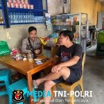 Melalui Patroli Sambang, Bhabinkamtibmas Brigadir Yogi Ajak Warga Binaan Tetap Jaga Kondusifitas