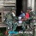 Anjangsana Ke Rumah Warga Satgas Yonif 521/DY di Kampung Benawa