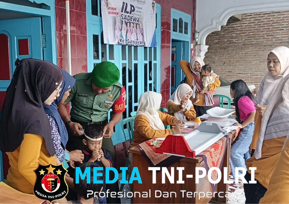 Sinergi Babinsa Dan Nakes, Ujung Tombak Percepatan Penurunan Stunting Di Sutojayan