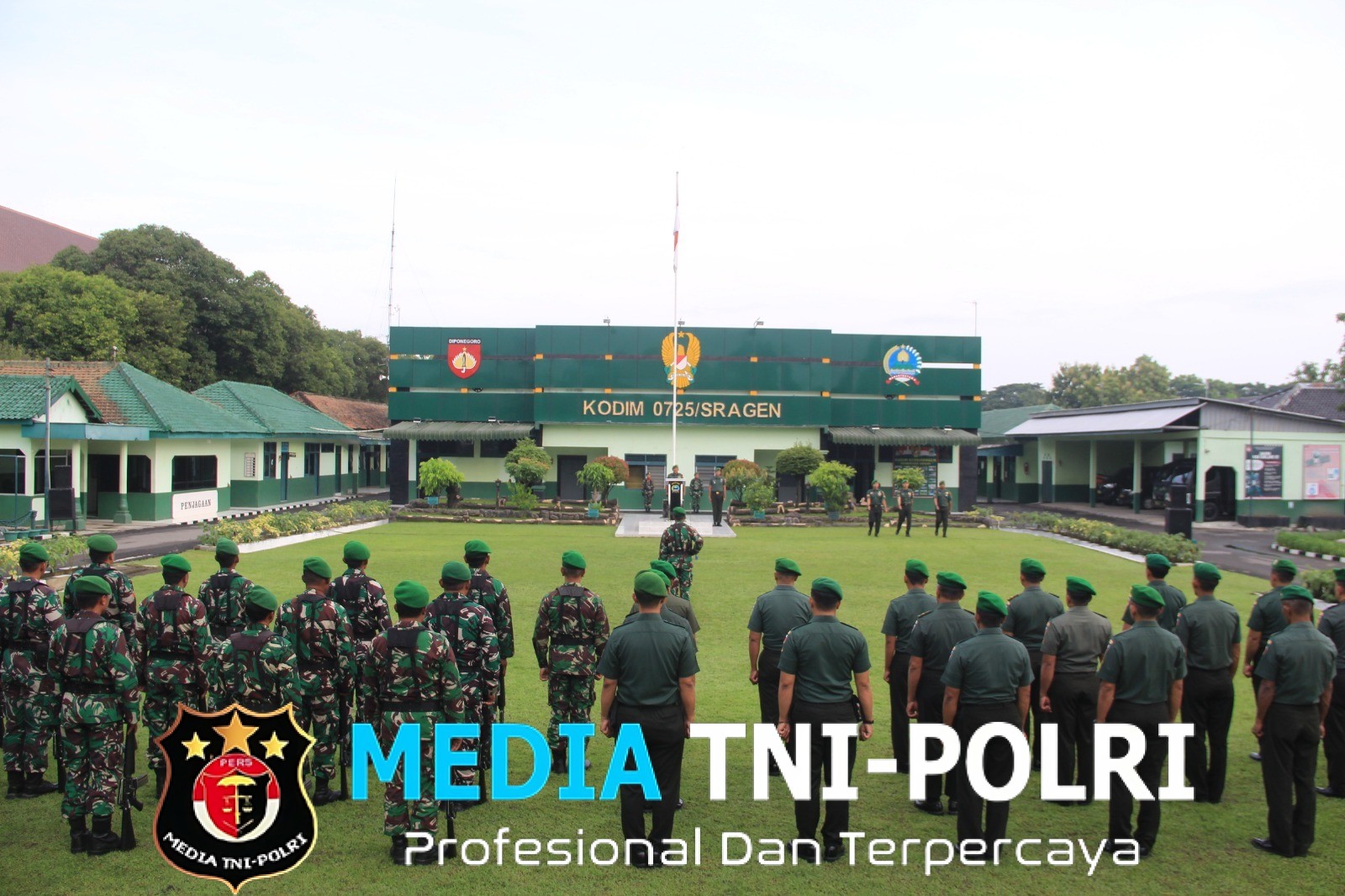 Kodim Rutin Gelar Upacara Mingguan untuk Tingkatkan Disiplin dan Jiwa Korsa Prajurit