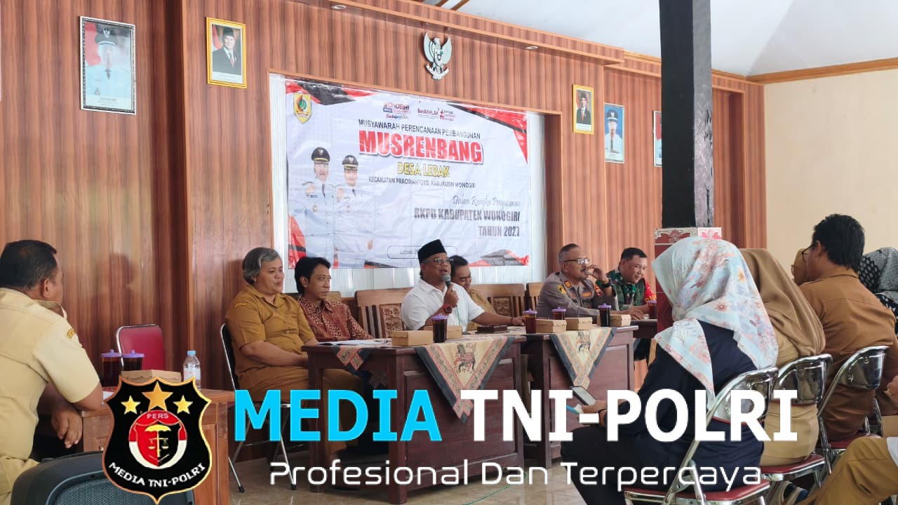 Polri Turun Langsung di Musrenbangdes Desa Lebak, Jaga Kamtibmas hingga Dorong Pembangunan