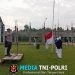 Pimpin Upacara di Ponpes Daar El Fikri, Kabag Log Polres Mesuji Ajak Santri Perangi Bullying dan Narkoba