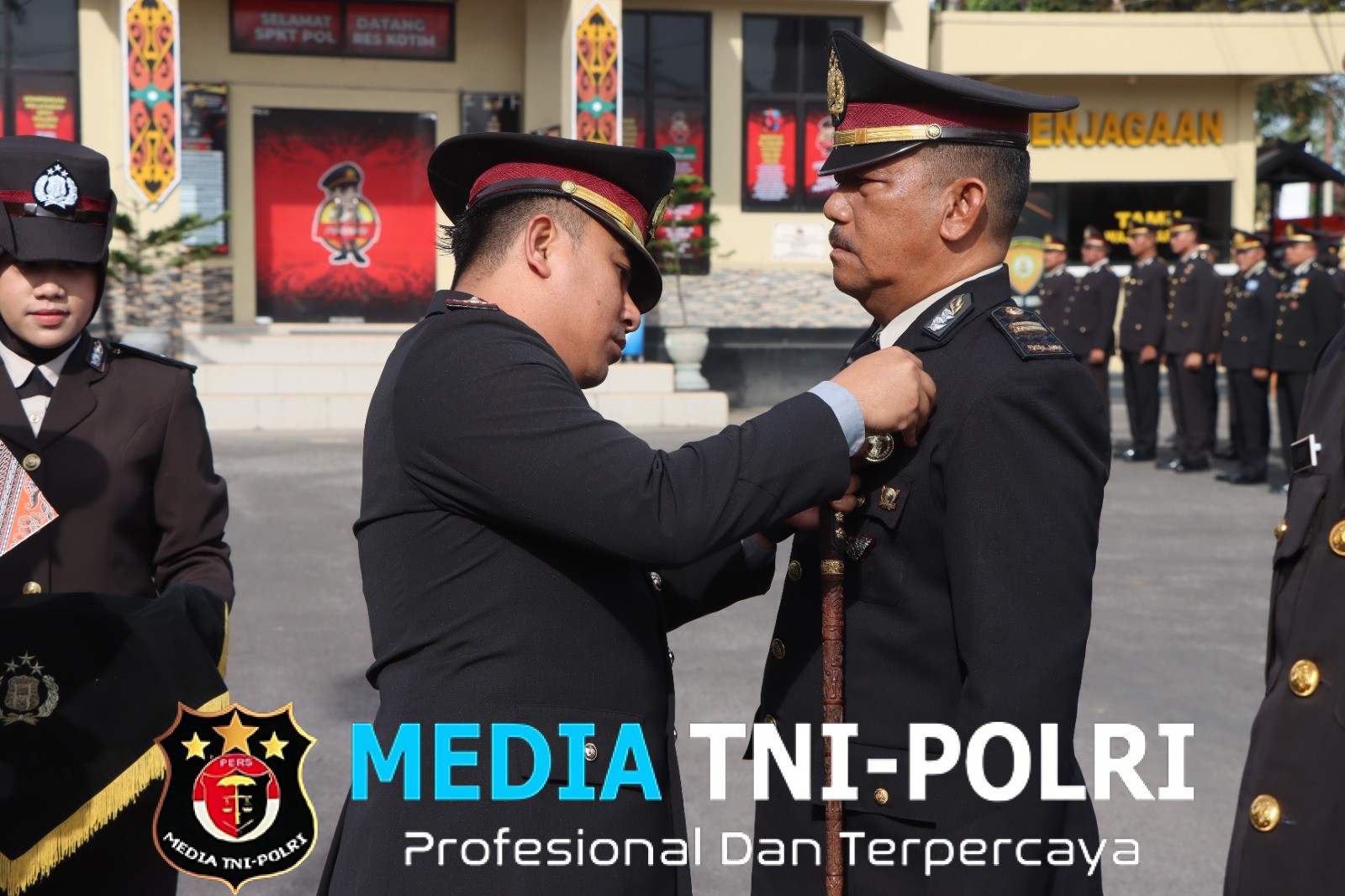 Presiden Republik Indonesia Anugerahkan Tanda Penghormatan Satyalancana Kepada Personel Polres Kotim