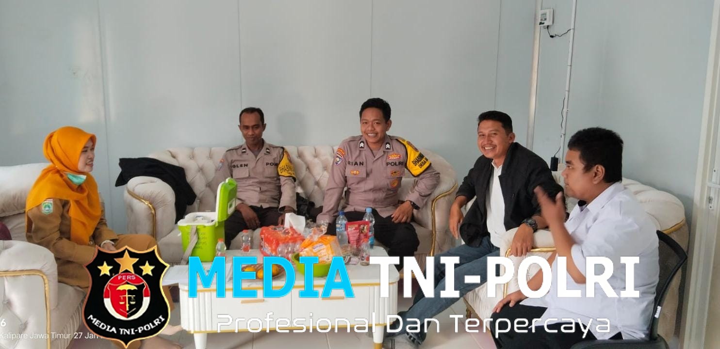 Polsek Kalipare dan Puskesmas Lakukan Koordinasi dengan Dapur MBG Desa Putukrejo