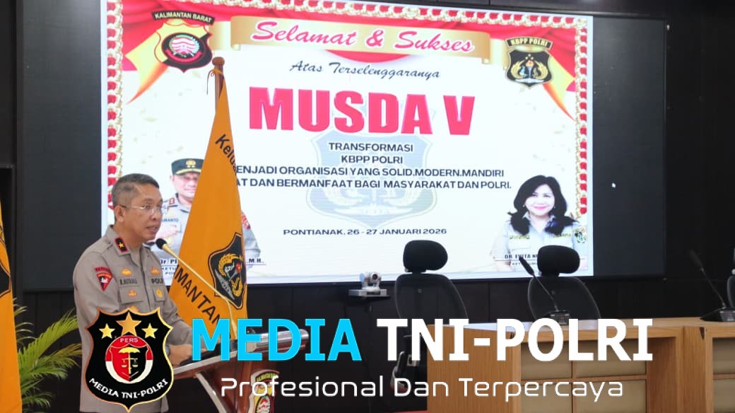 Wakapolda Kalbar Buka Musda ke-V KBPP Polri Tekankan Transformasi Organisasi yang Solid dan Modern