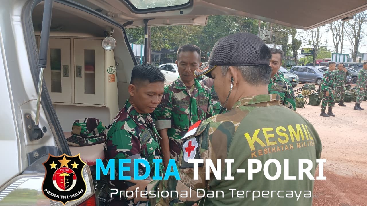 Guna Meningkatkan Kemampuan Fisik Dan Ketahanan Prajurit, Kodim 1015/Sampit Gelar Hanmars