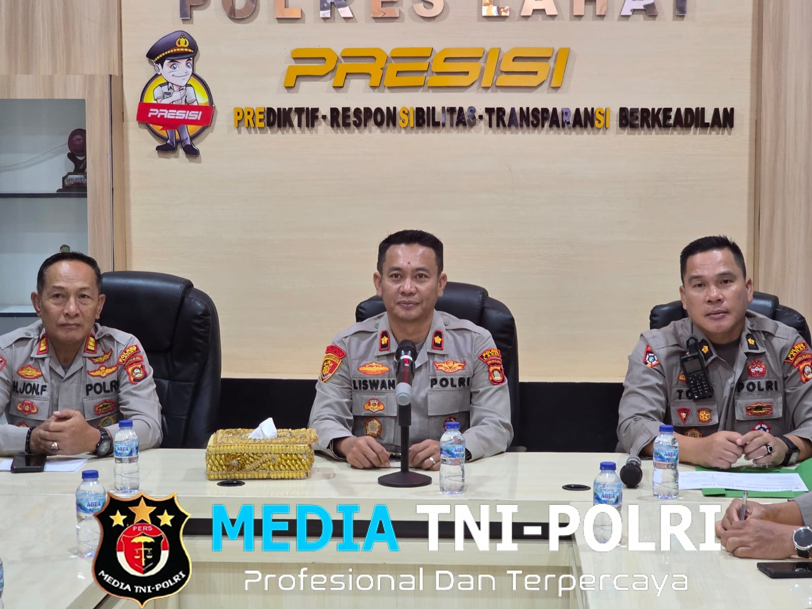 Polres Lahat Rapat Kesiapan Operasi Keselamatan dan Operasi Pekat Melalui Zoom Meeting