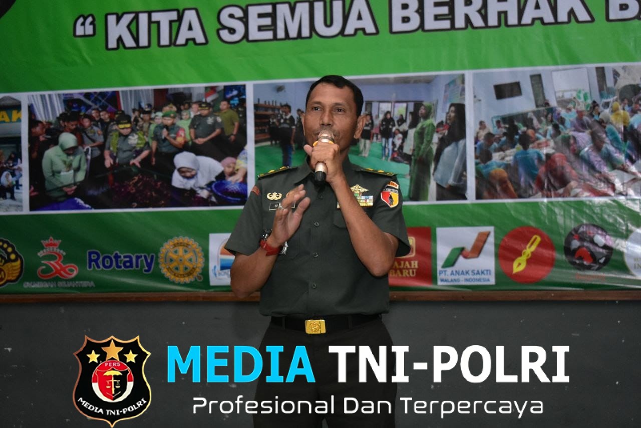 Rayakan HUT ke-8 Yayasan Kartika Mutiara, Kasdim 0818 Malang-Batu Apresiasi Dedikasi untuk Anak Difabel