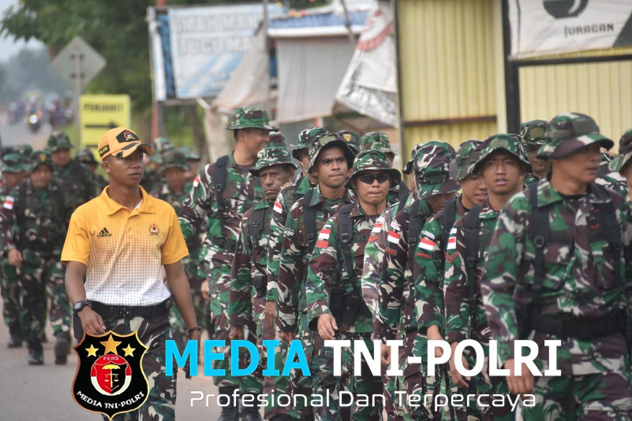 Kodam XXIV/Mandala Trikora Laksanakan Minggu Militer Melalui Kegiatan Hanmars 5 Km