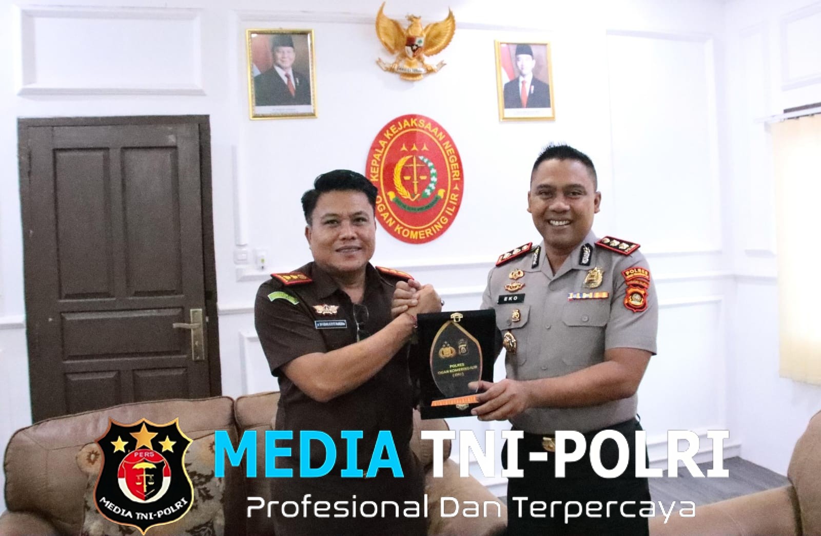 Kapolres OKI Kunjungi Kejaksaan Negeri Kayuagung, Perkuat Sinergitas Antar Lembaga Penegak Hukum