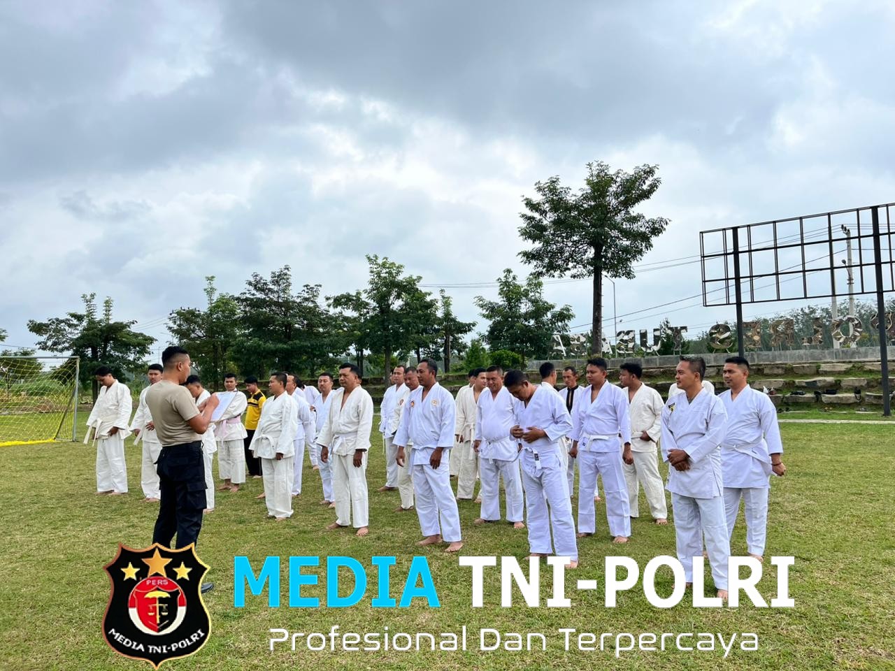 Polres Tulang Bawang Barat Gelar Latihan Bela diri Polri untuk Usulan Kenaikan Pangkat Periode 1 Juli 2026