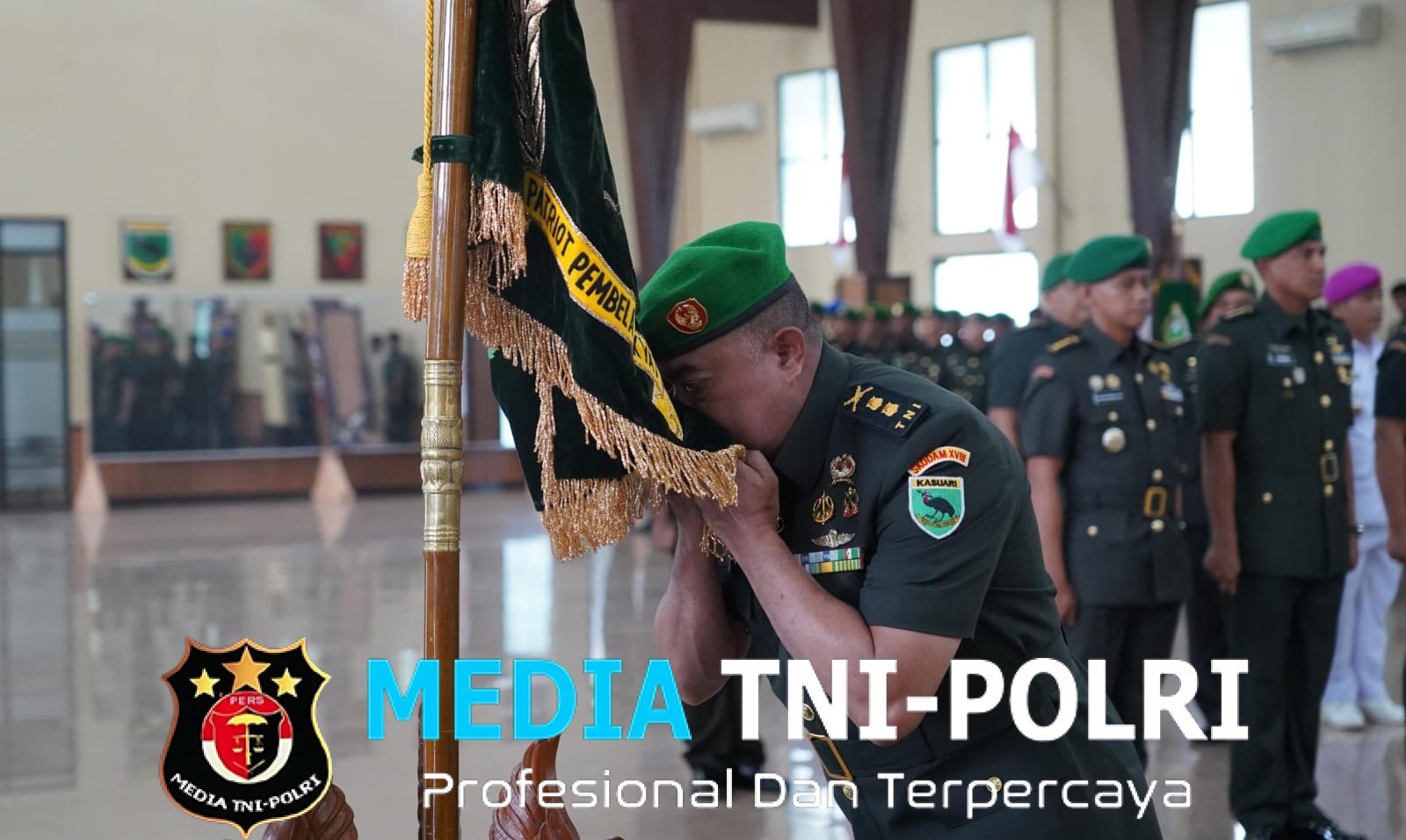 Sertijab dan Tradisi Satuan, Kodam XVIII/Kasuari Perkuat Kepemimpinan dan Soliditas Keluarga Besar TNI AD