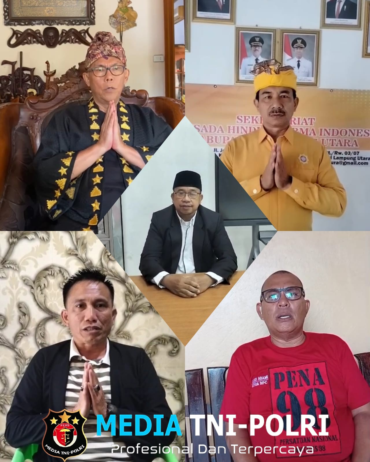 Tokoh Masyarakat Lampung Utara Dukung Penuh Polri di Bawah Kepemimpinan Presiden